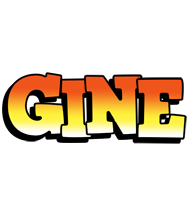 Gine sunset logo