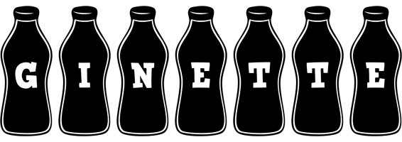 Ginette bottle logo