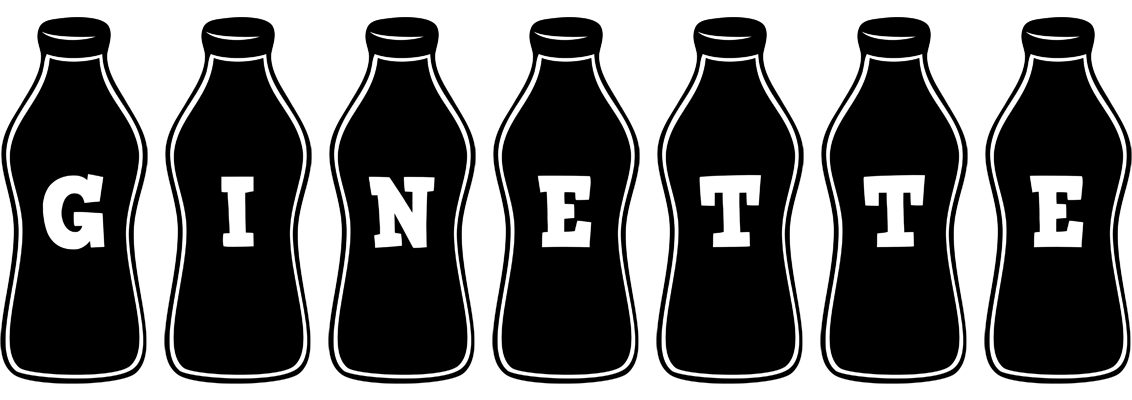 Ginette bottle logo