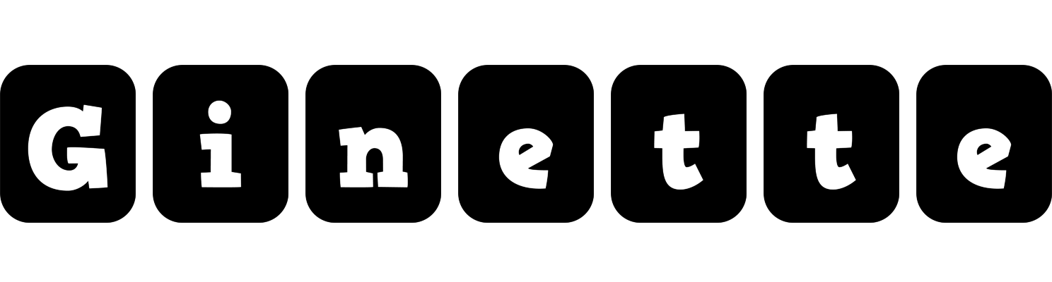 Ginette box logo