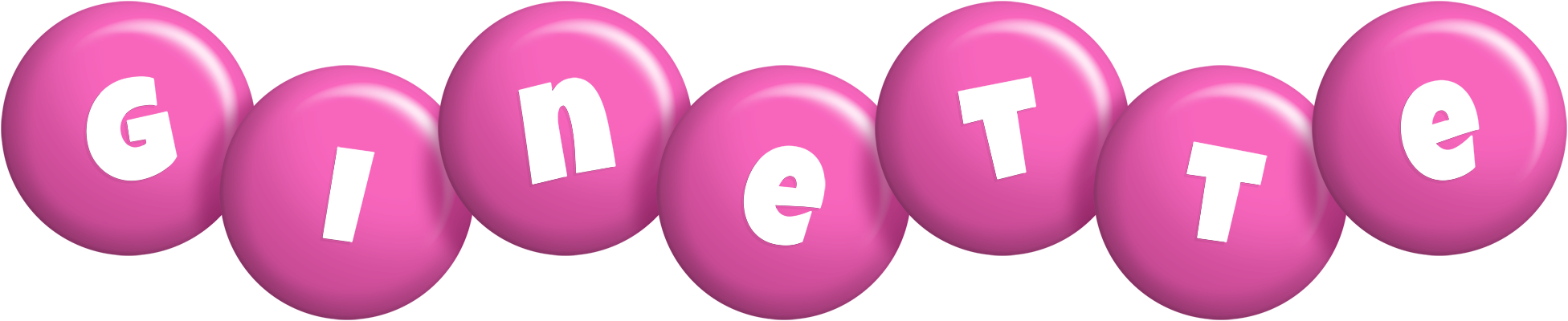Ginette candy-pink logo