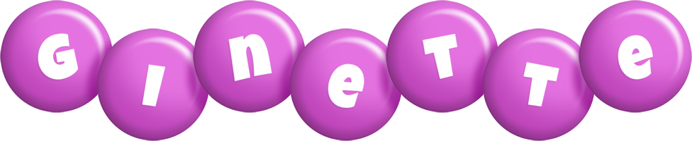 Ginette candy-purple logo