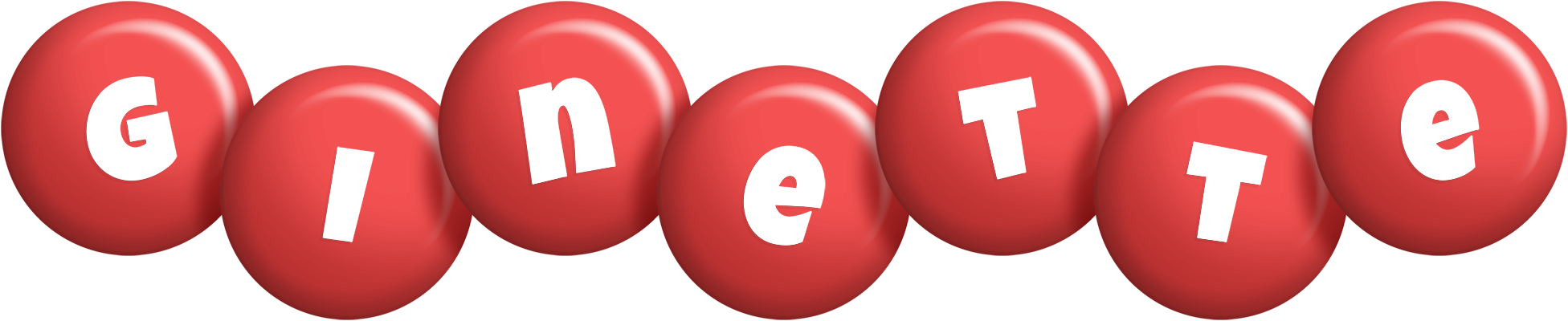 Ginette candy-red logo