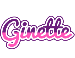 Ginette cheerful logo