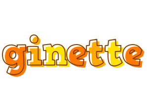 Ginette desert logo