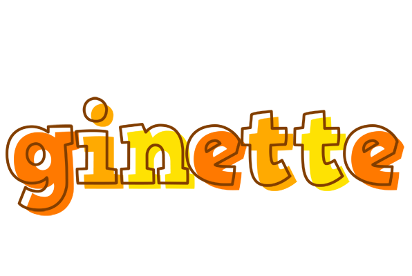 Ginette desert logo
