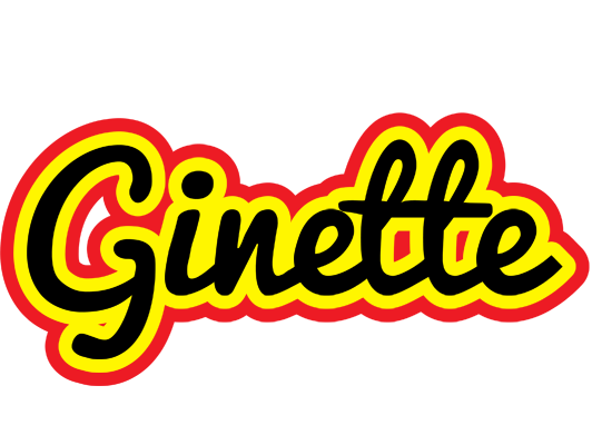 Ginette flaming logo