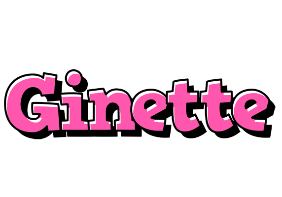 Ginette girlish logo