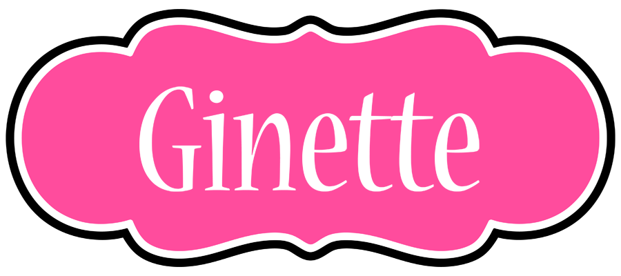 Ginette invitation logo
