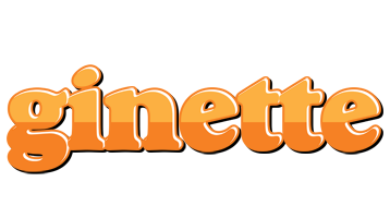 Ginette orange logo