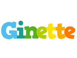 Ginette rainbows logo