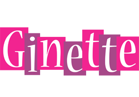 Ginette whine logo