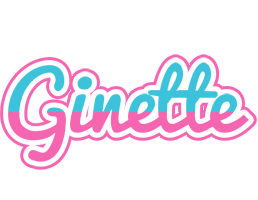 Ginette woman logo