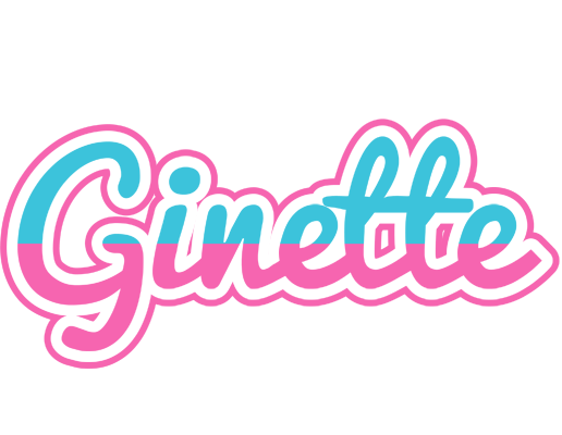 Ginette woman logo