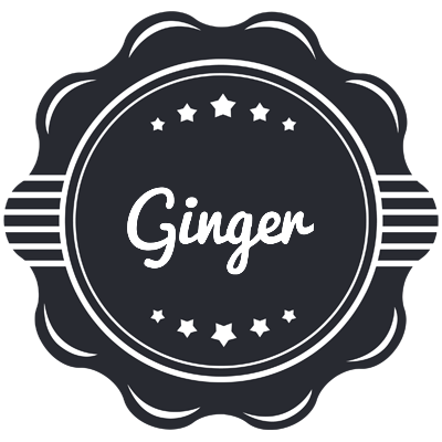 Ginger badge logo