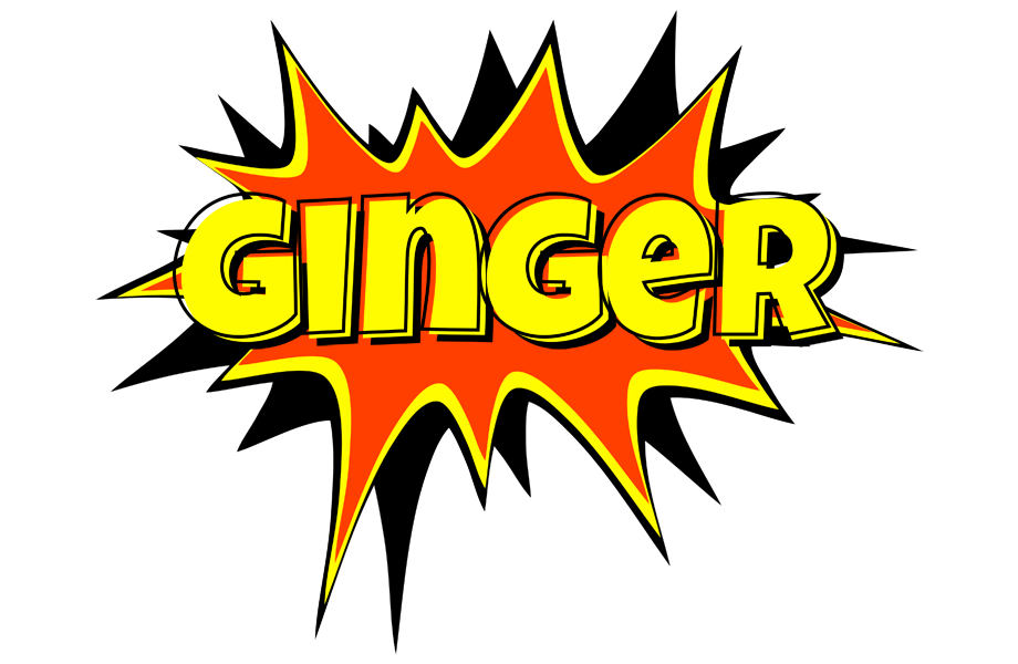 Ginger bazinga logo
