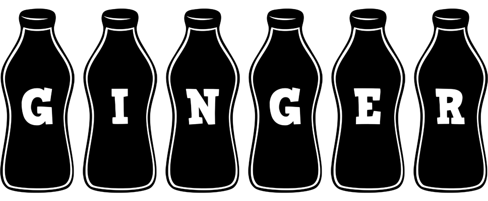 Ginger bottle logo