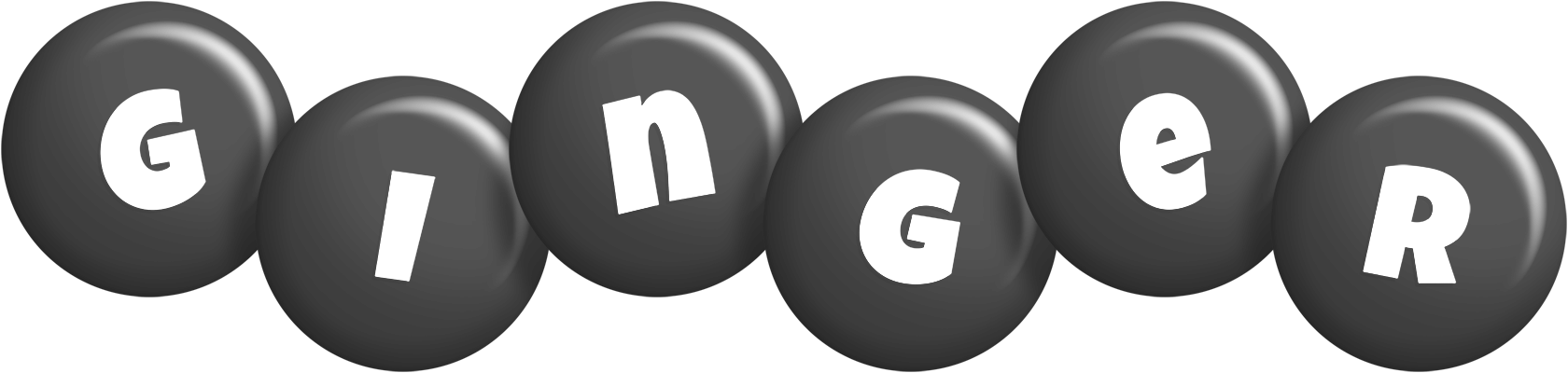 Ginger candy-black logo
