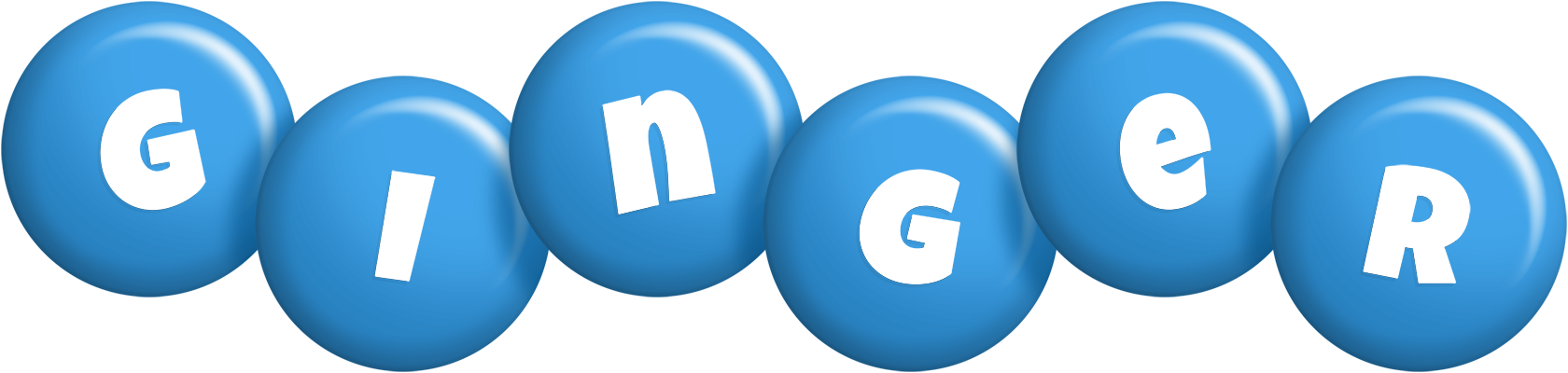 Ginger candy-blue logo
