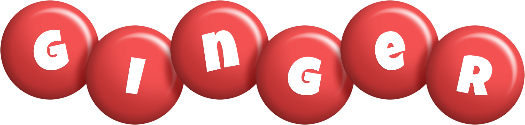 Ginger candy-red logo