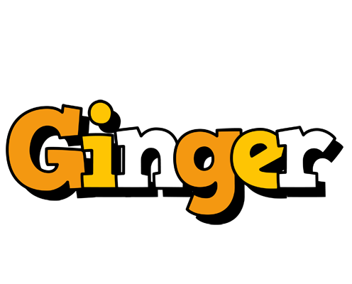 Ginger cartoon logo