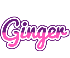 Ginger cheerful logo