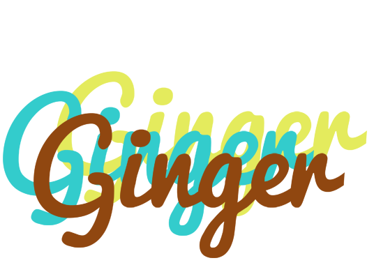 Ginger cupcake logo