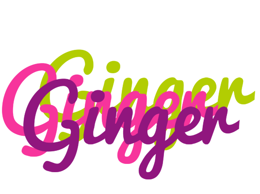 Ginger flowers logo
