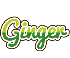 Ginger golfing logo
