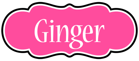 Ginger invitation logo