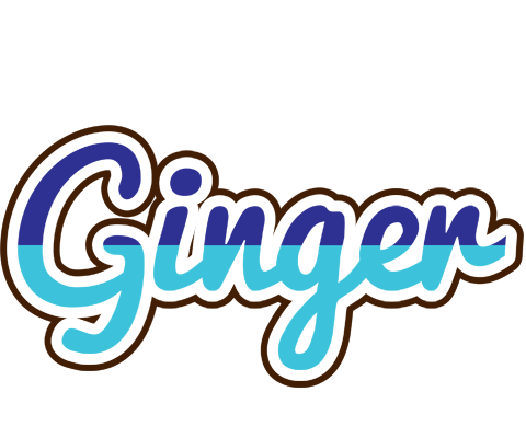 Ginger raining logo