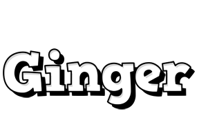 Ginger snowing logo