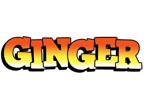 Ginger sunset logo