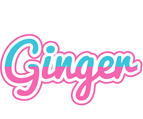 Ginger woman logo