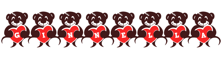 Ginnella bear logo