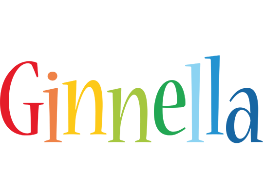 Ginnella birthday logo