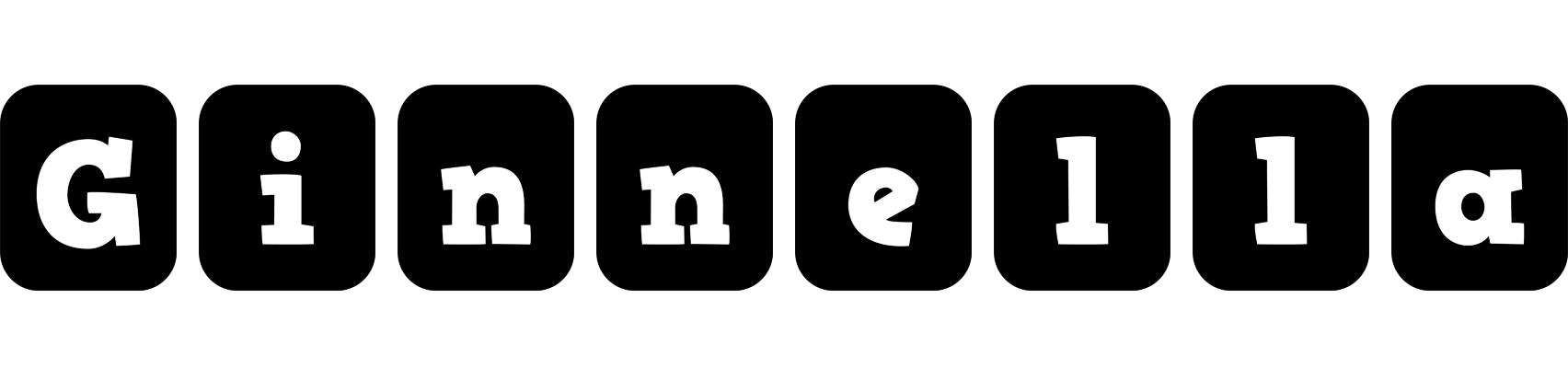 Ginnella box logo