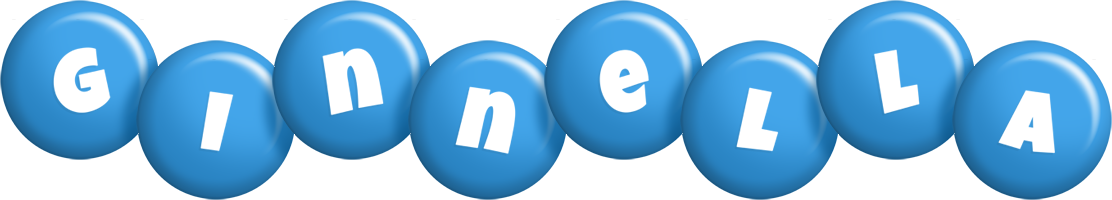 Ginnella candy-blue logo