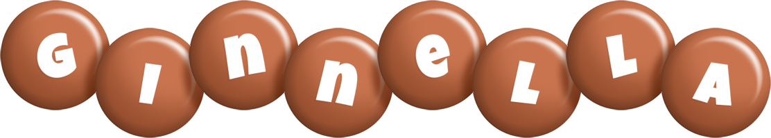 Ginnella candy-brown logo