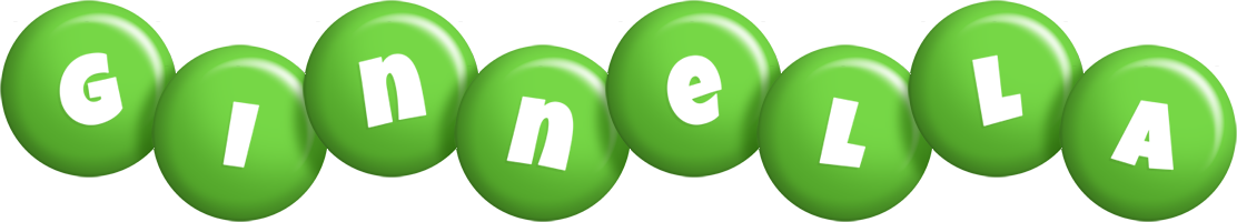 Ginnella candy-green logo
