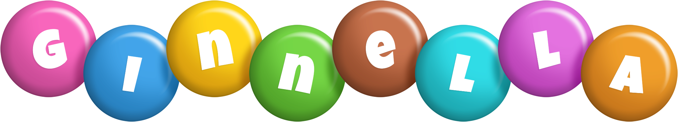 Ginnella candy logo