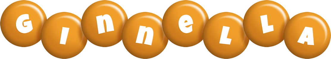 Ginnella candy-orange logo