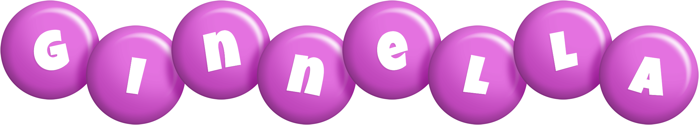Ginnella candy-purple logo