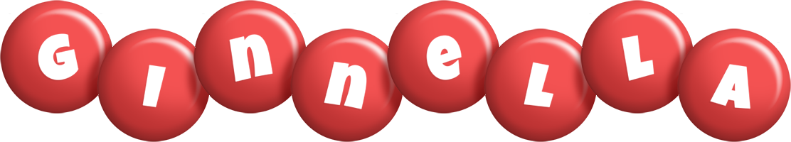 Ginnella candy-red logo