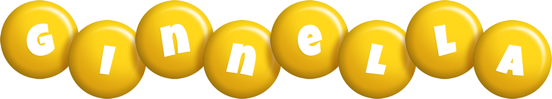 Ginnella candy-yellow logo