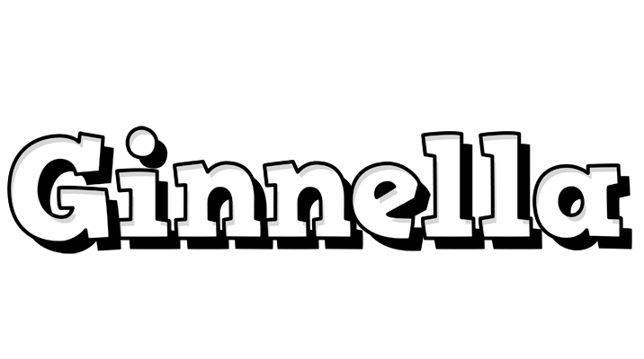 Ginnella snowing logo
