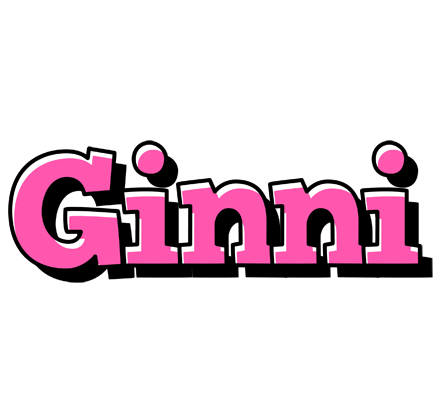 Ginni girlish logo