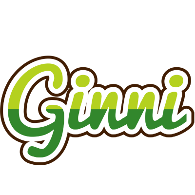 Ginni golfing logo