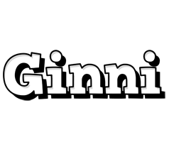 Ginni snowing logo