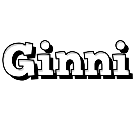 Ginni snowing logo